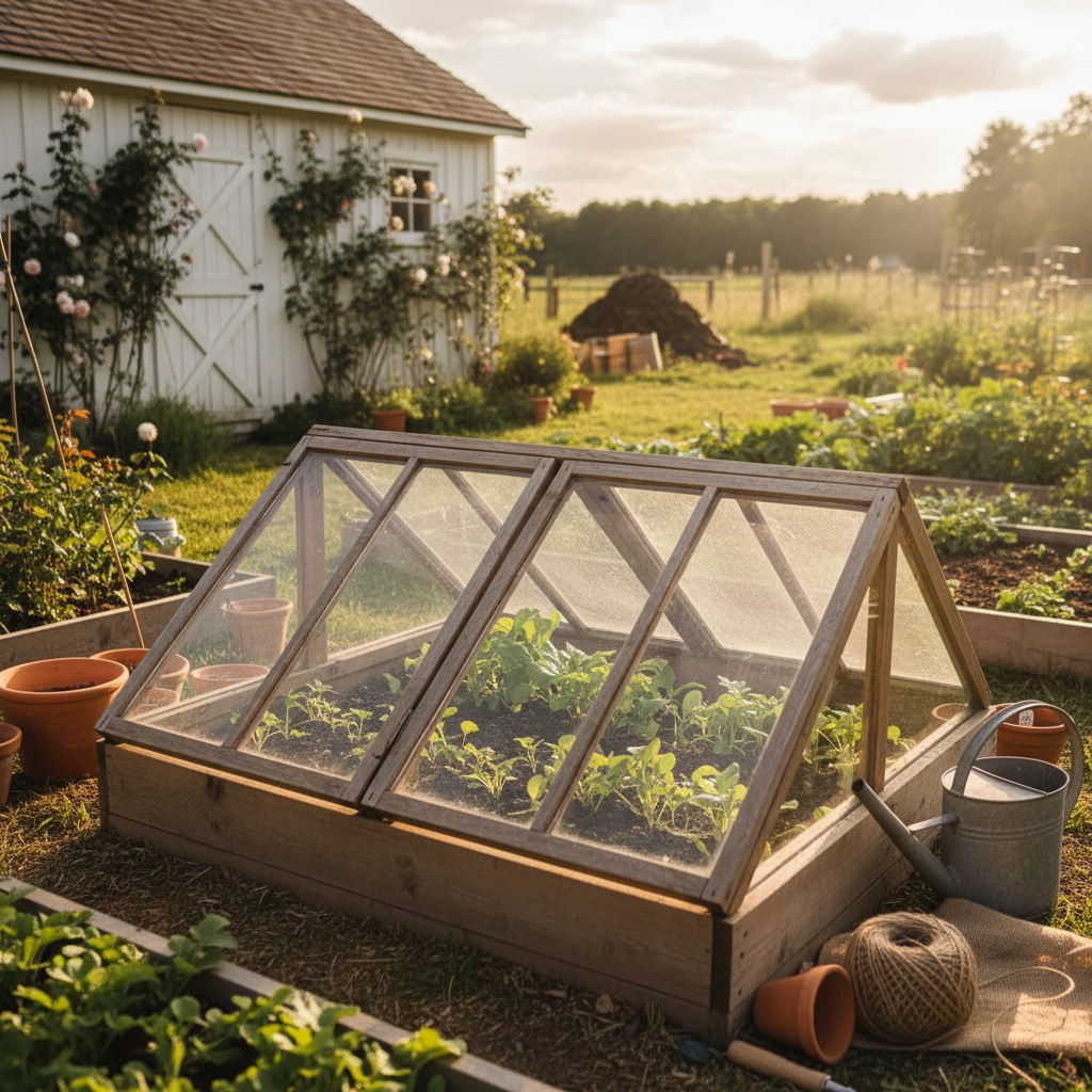 What Can You Do with a Cold Frame?, homesteading