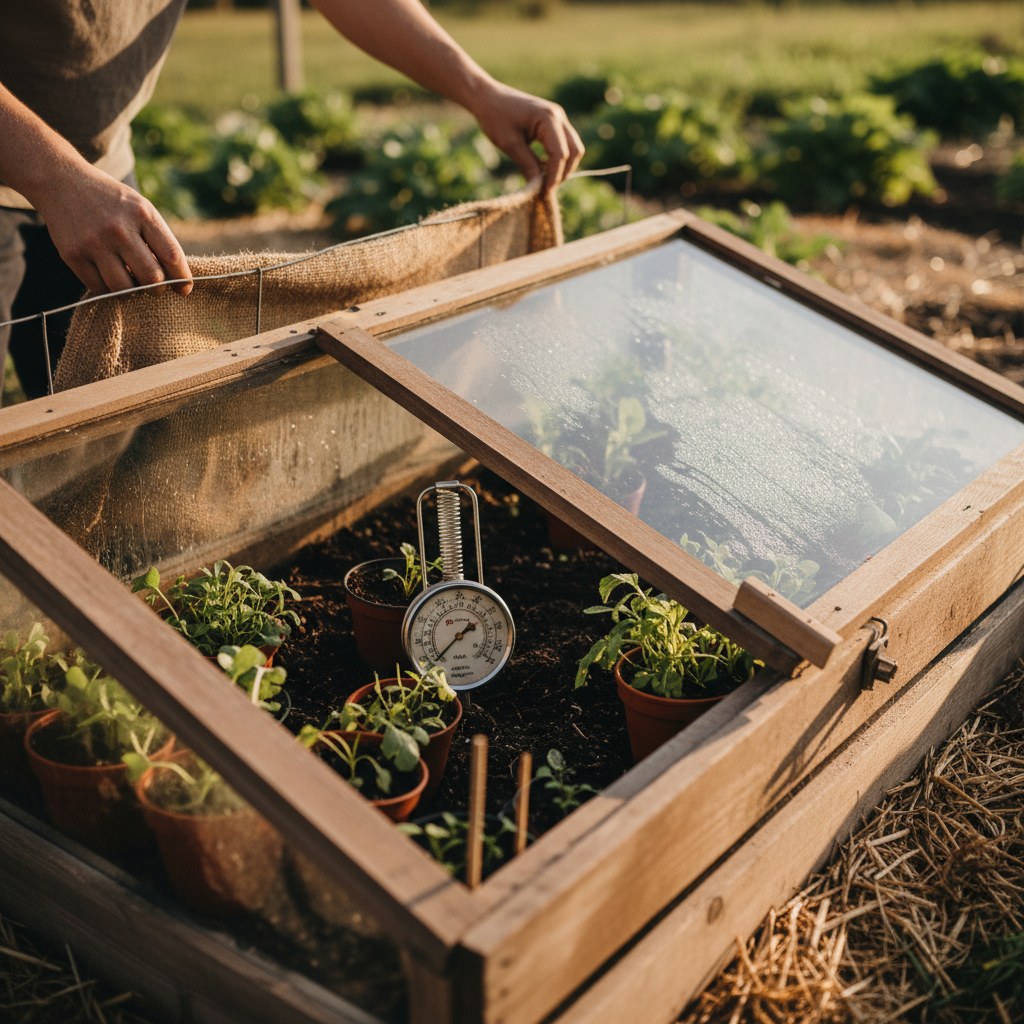 How Do You Manage Cold Frame Temperature?, homesteading