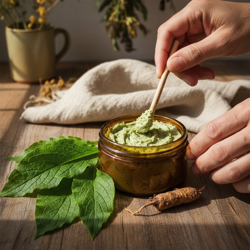 Comfrey Bone-Knit Salve, homesteading