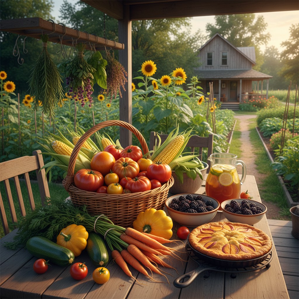 July: The Abundance Month, homesteading
