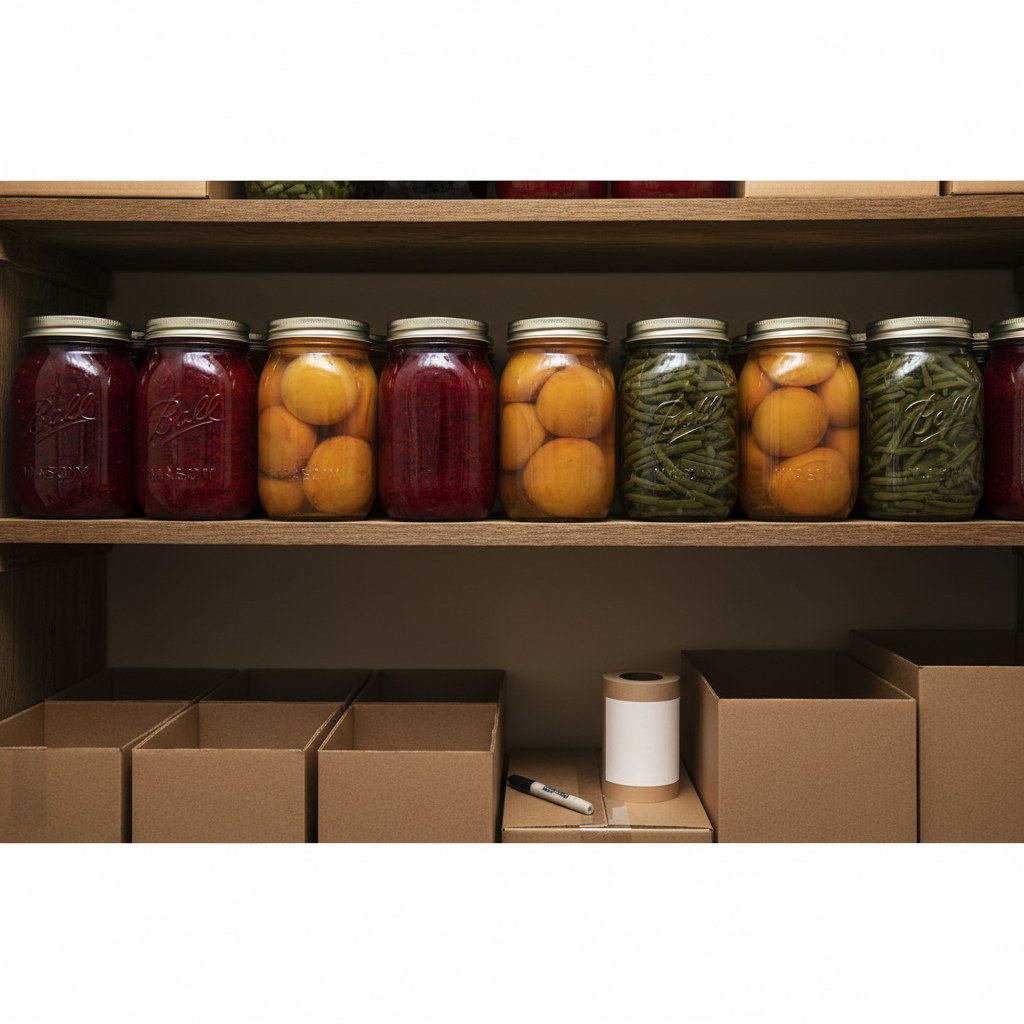 How Should You Store Home-Canned Foods to Maximize Shelf Life?, homesteading