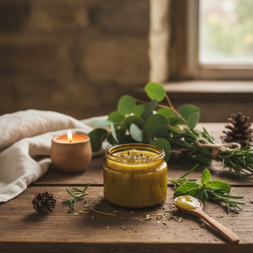 Recipe 4: Chest Rub for Cold Season, homesteading