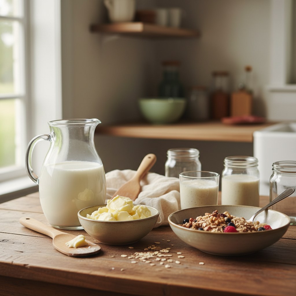 What to Do with the Buttermilk, homesteading