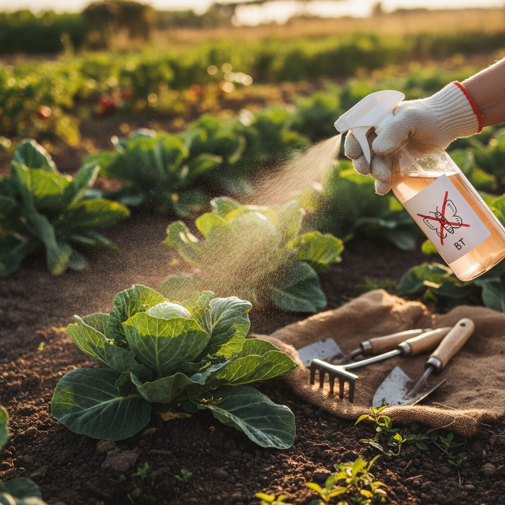 5b. Bacillus thuringiensis (BT): A Targeted Biological Spray, homesteading