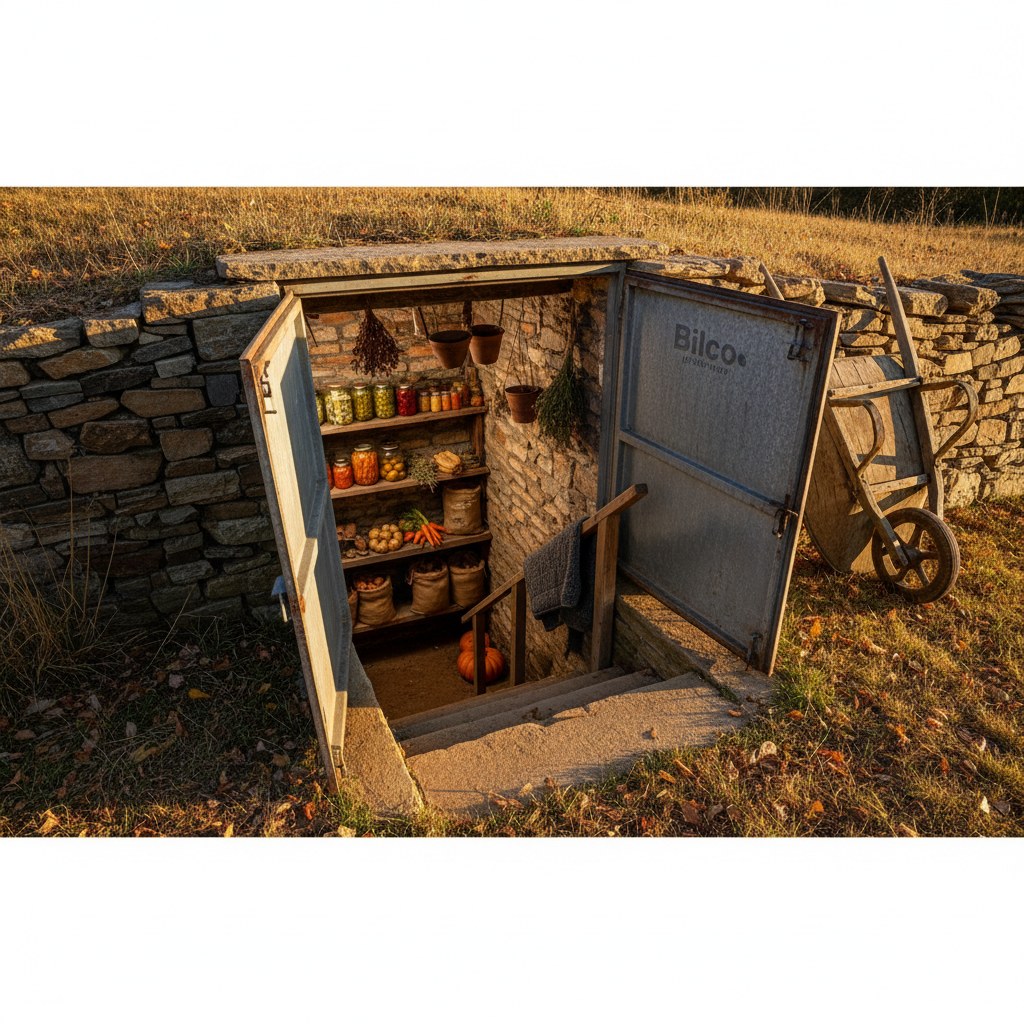 Option 4: The Cellar Stairs Method, $50-150, homesteading