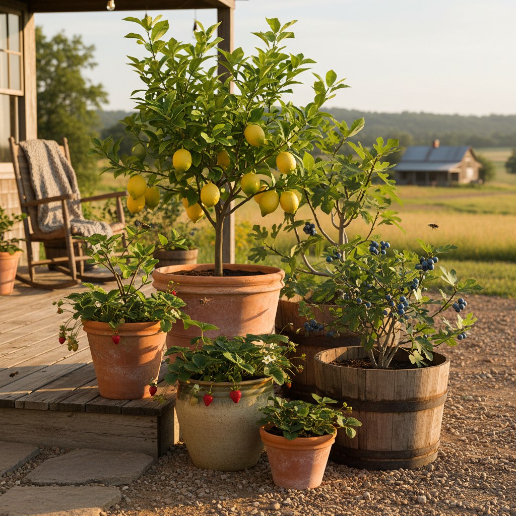 Container Fruit Growing: No Yard Required, homesteading