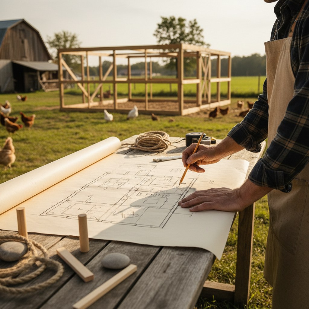 Designing Your Run: Size and Layout, homesteading