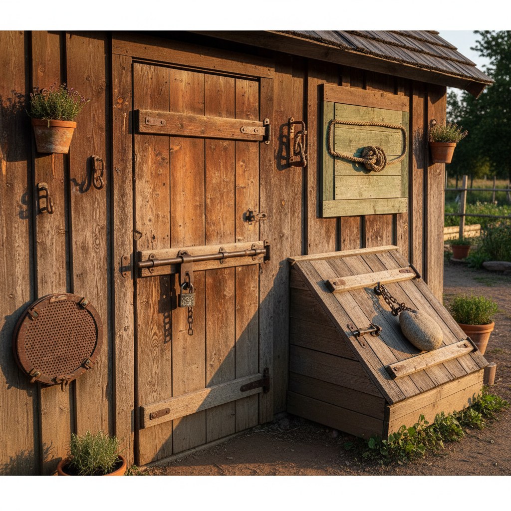 Doors, Latches, and Access Points, homesteading