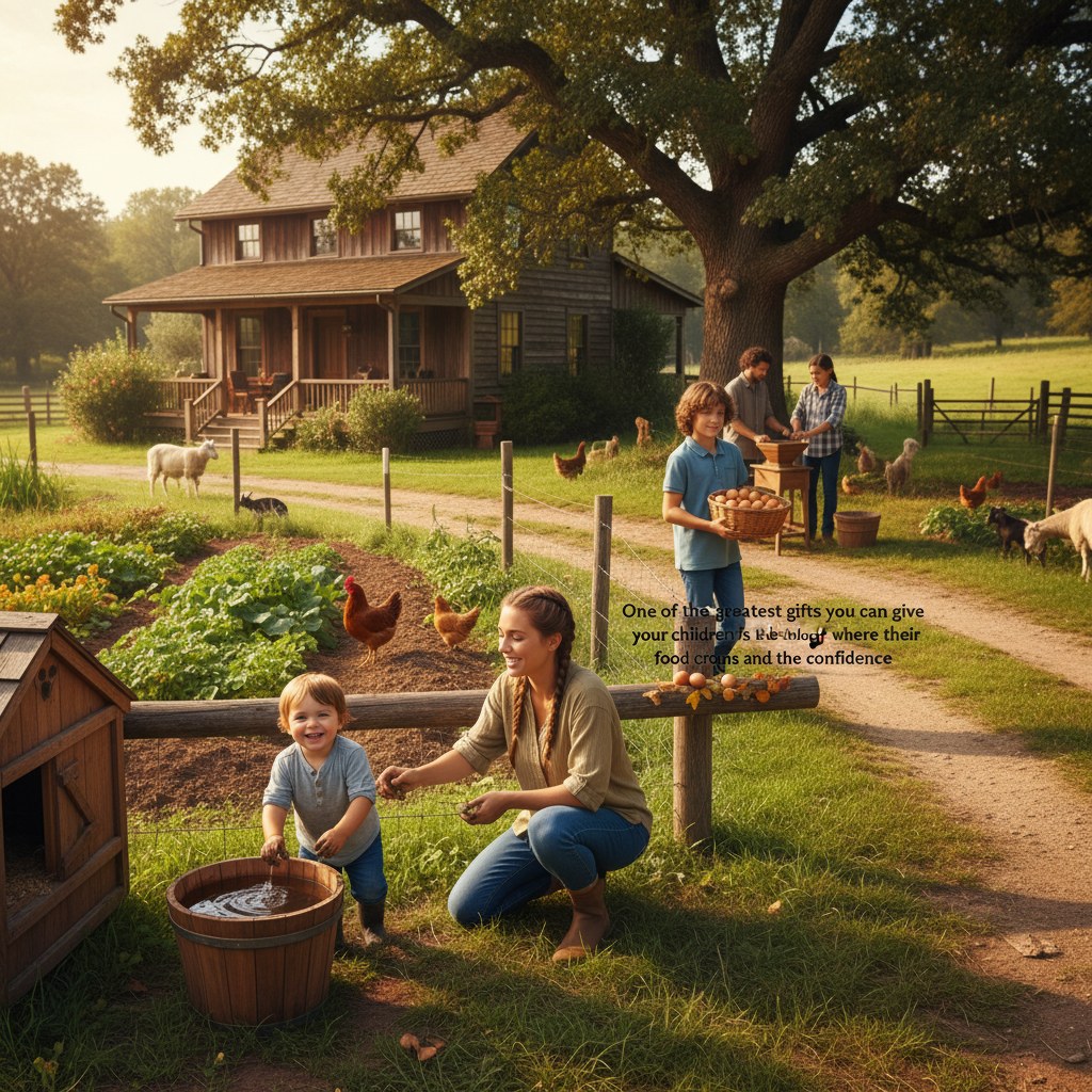 Homesteading with Kids: Age-Appropriate Tasks from Toddler to Teen, homesteading