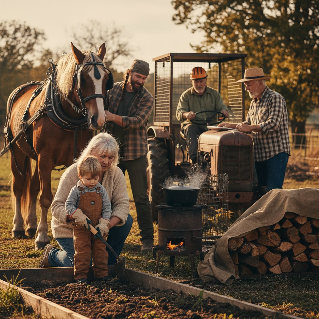 Safety at Every Age, homesteading