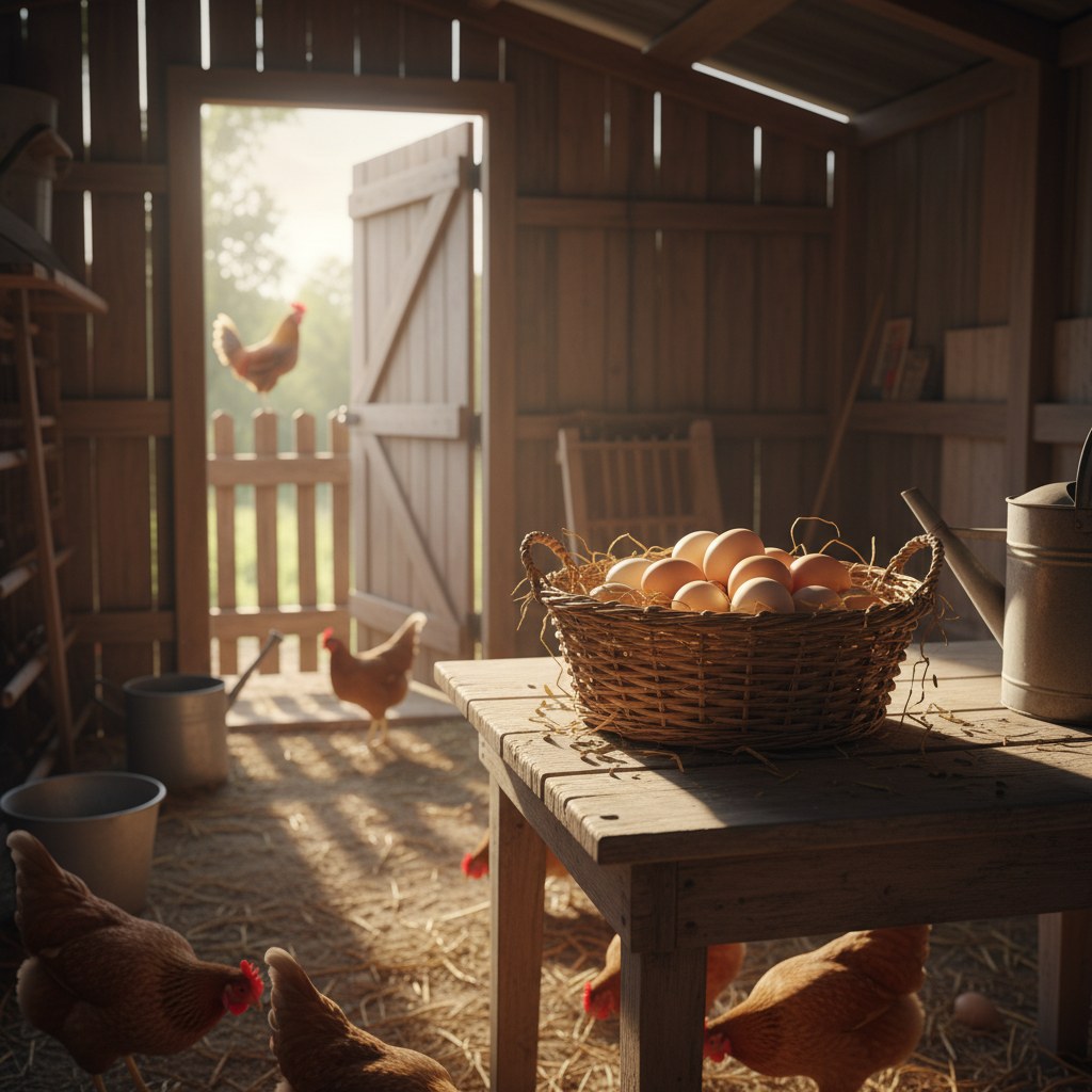 When Will You Get Your First Eggs?, homesteading
