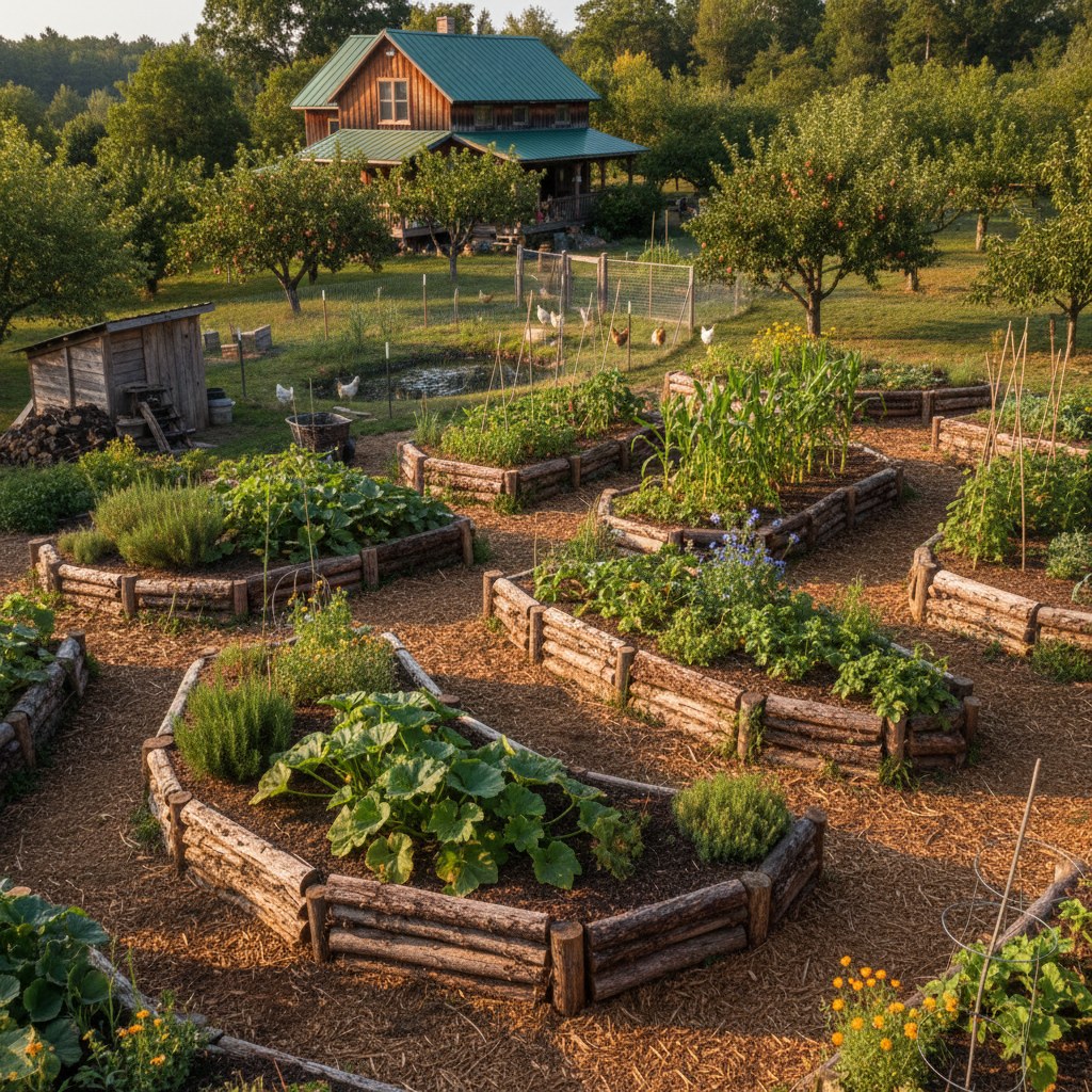 Integrating Hugelkultur Into Your Homestead, homesteading