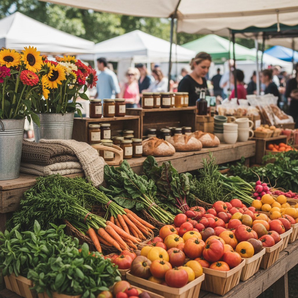 What Sells Best at Farmers Markets, homesteading