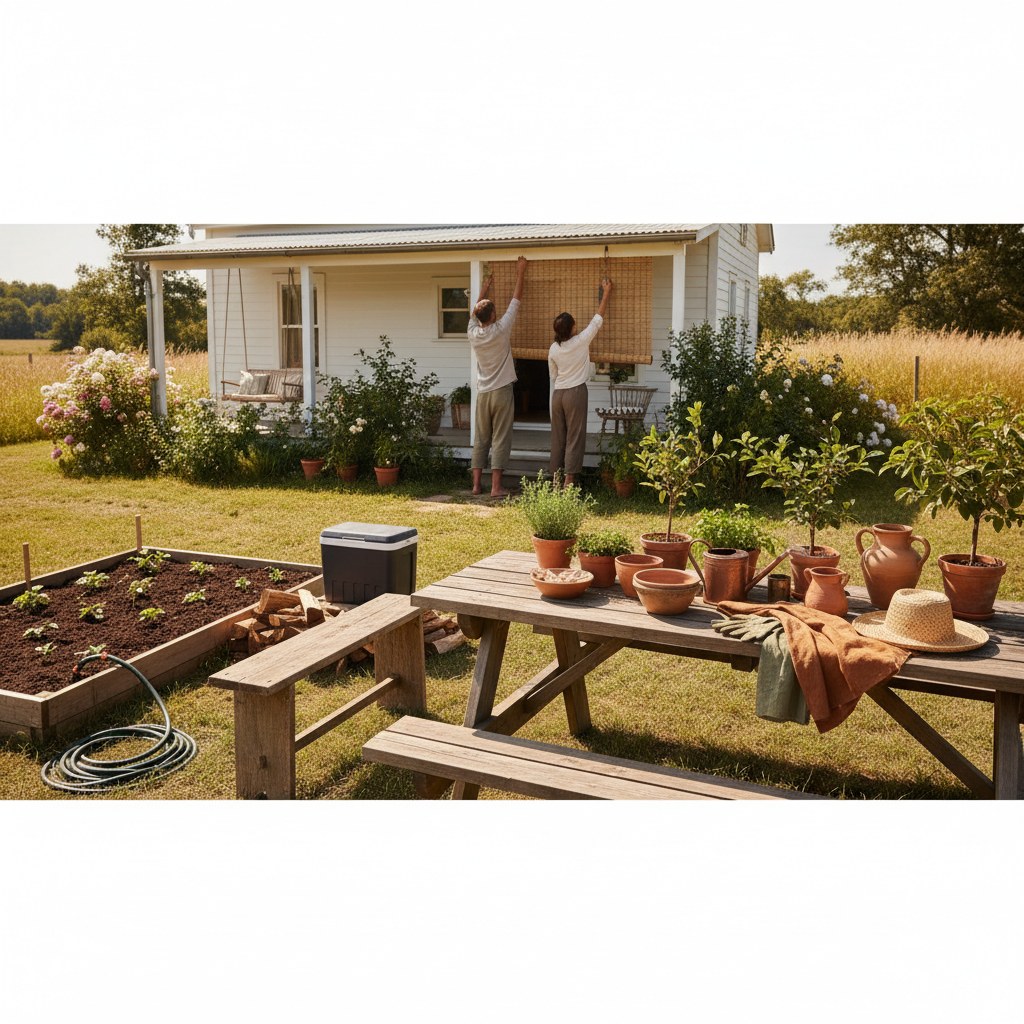Building a Summer-Ready Setup, homesteading