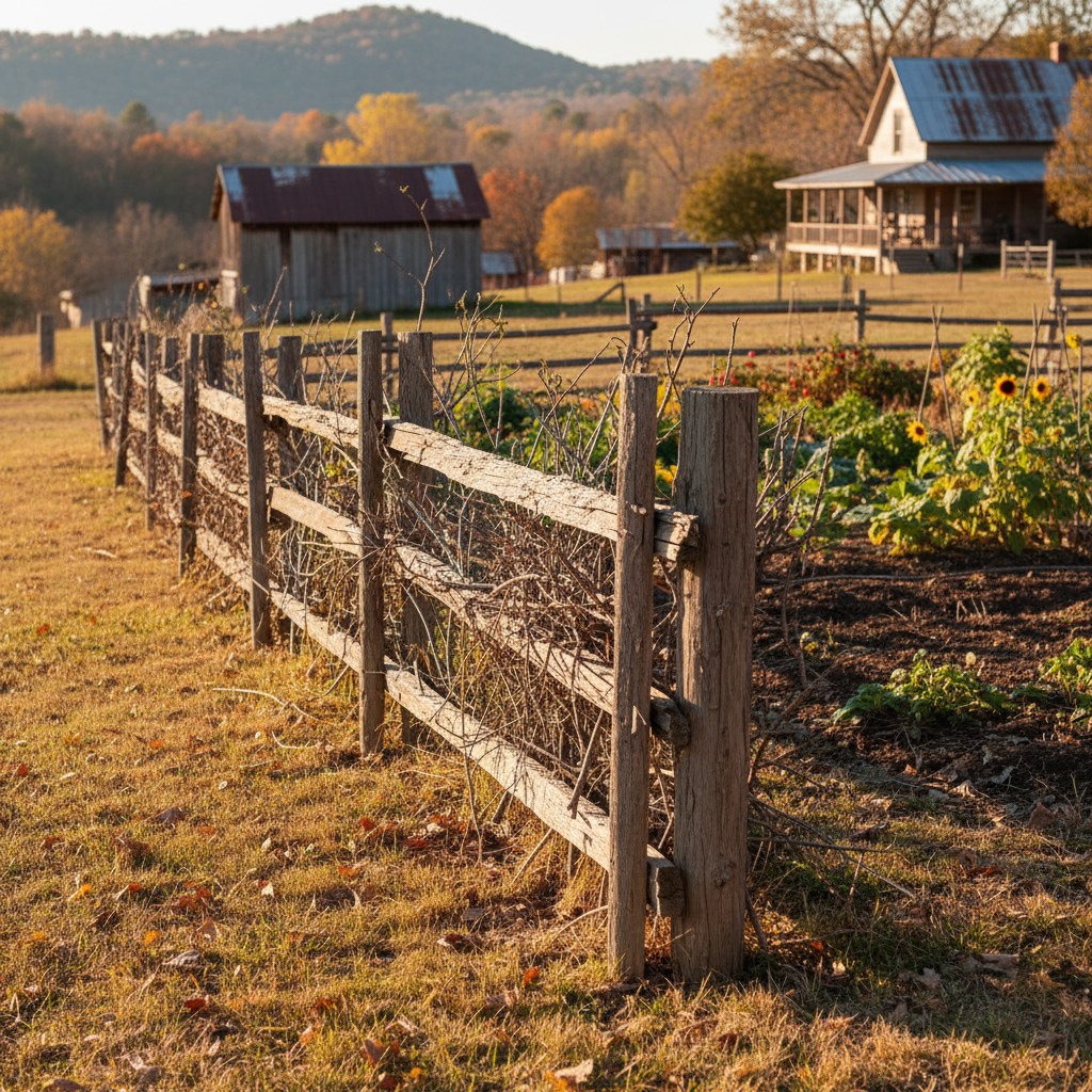 Fence Option 3: The Angled Fence, homesteading