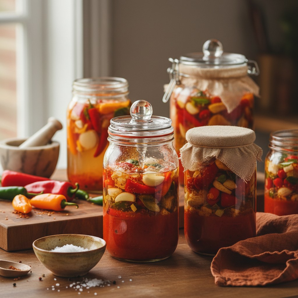 Fermenting Hot Sauce at Home: A Beginner's Guide, homesteading