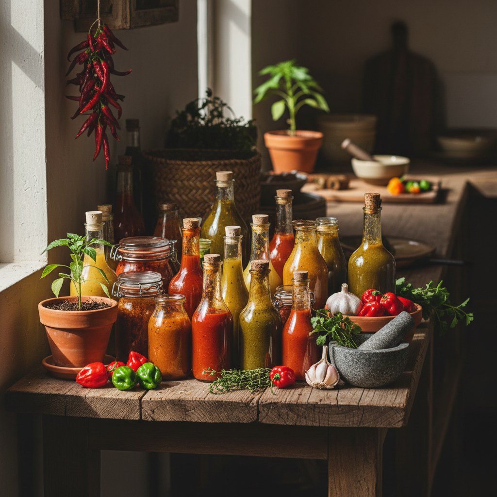 Building Your Hot Sauce Collection, homesteading