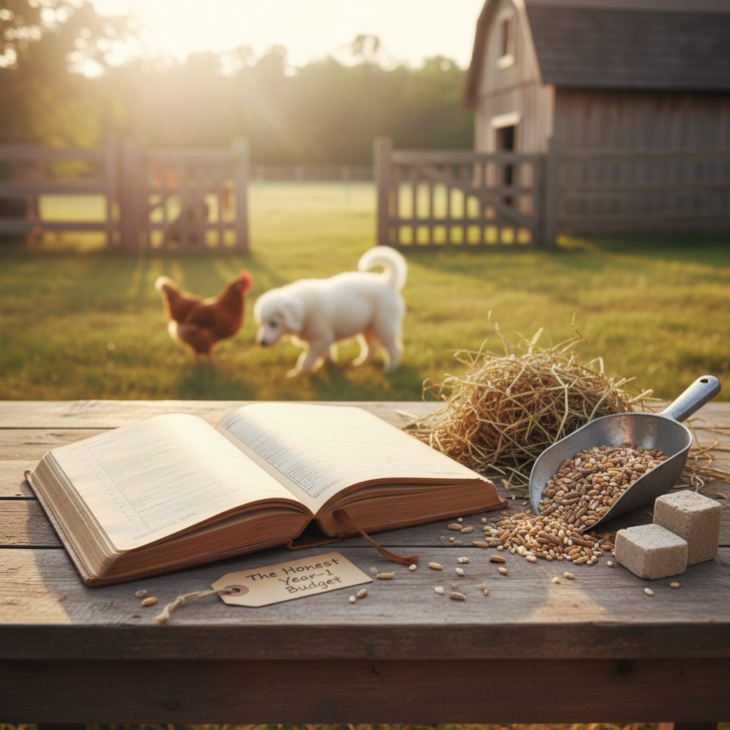 The Honest Year-1 Budget, homesteading