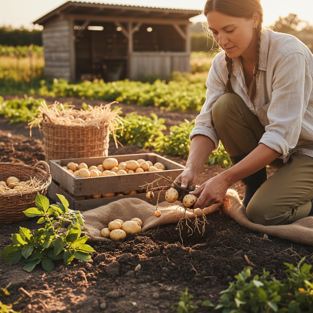 Harvesting and Storing, homesteading