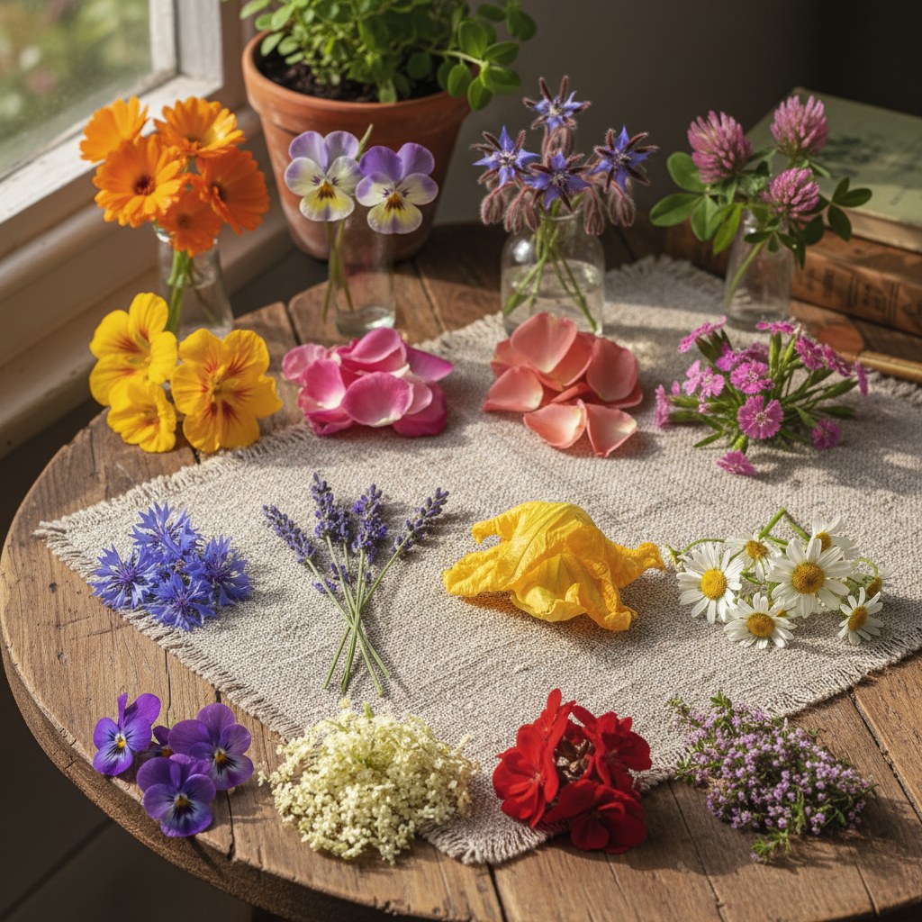 Quick Comparison: 15 Edible Flowers at a Glance — homesteading