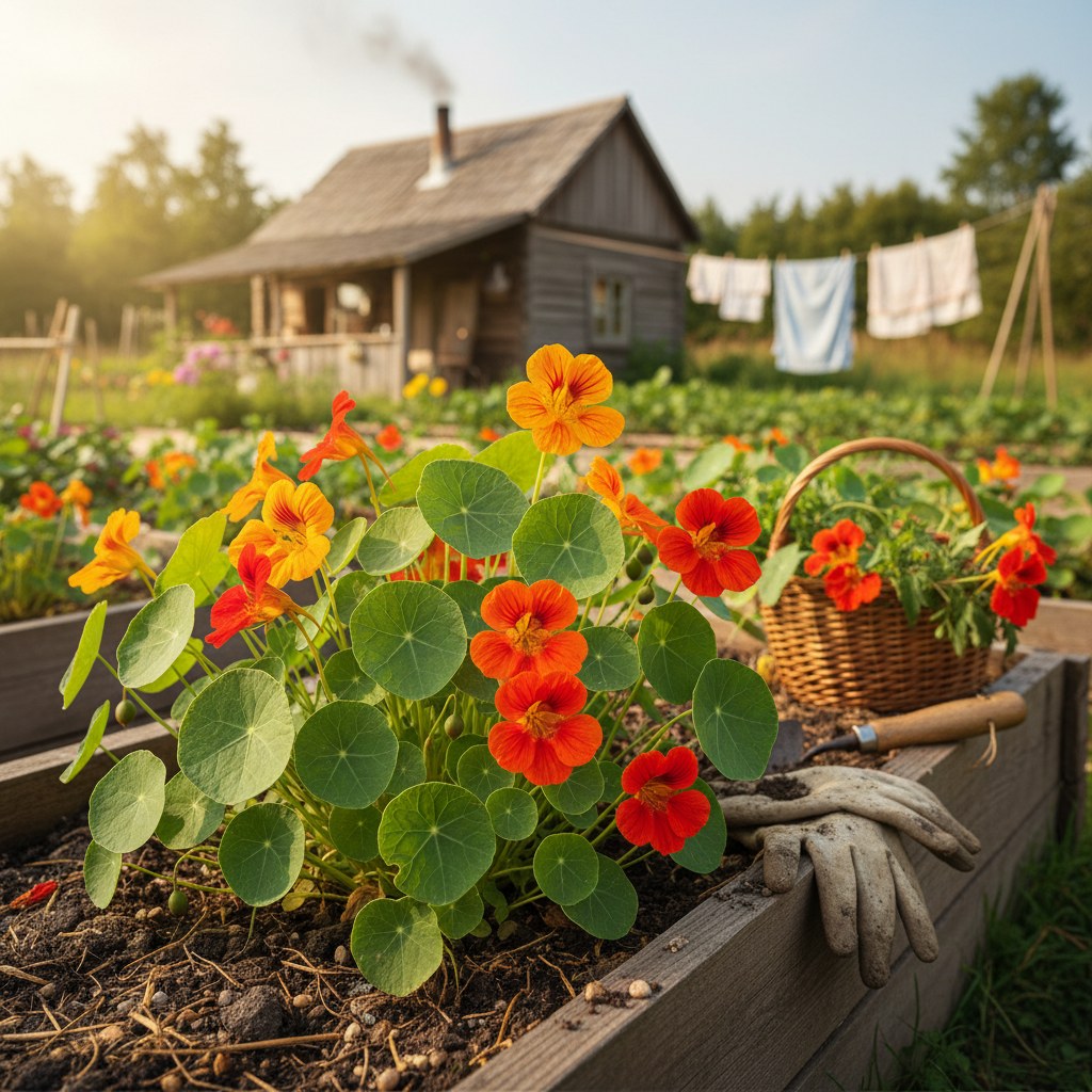 Nasturtium — The Peppery Powerhouse — homesteading