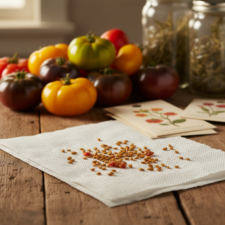 How to Save Heirloom Tomato Seeds for Next Year’s Garden