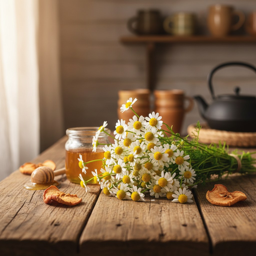 Chamomile — Apple-Honey in a Tiny Bloom — homesteading