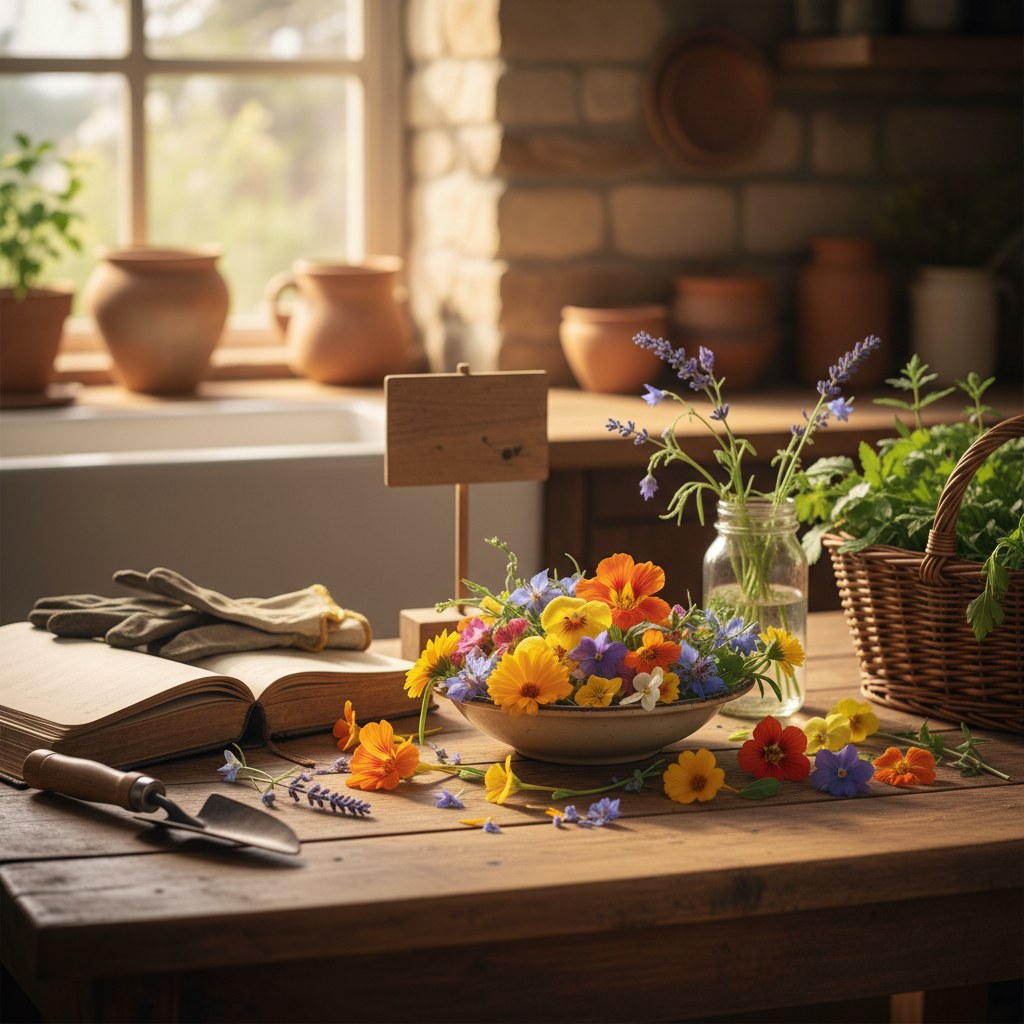 General Edible Flower Safety Rules — homesteading