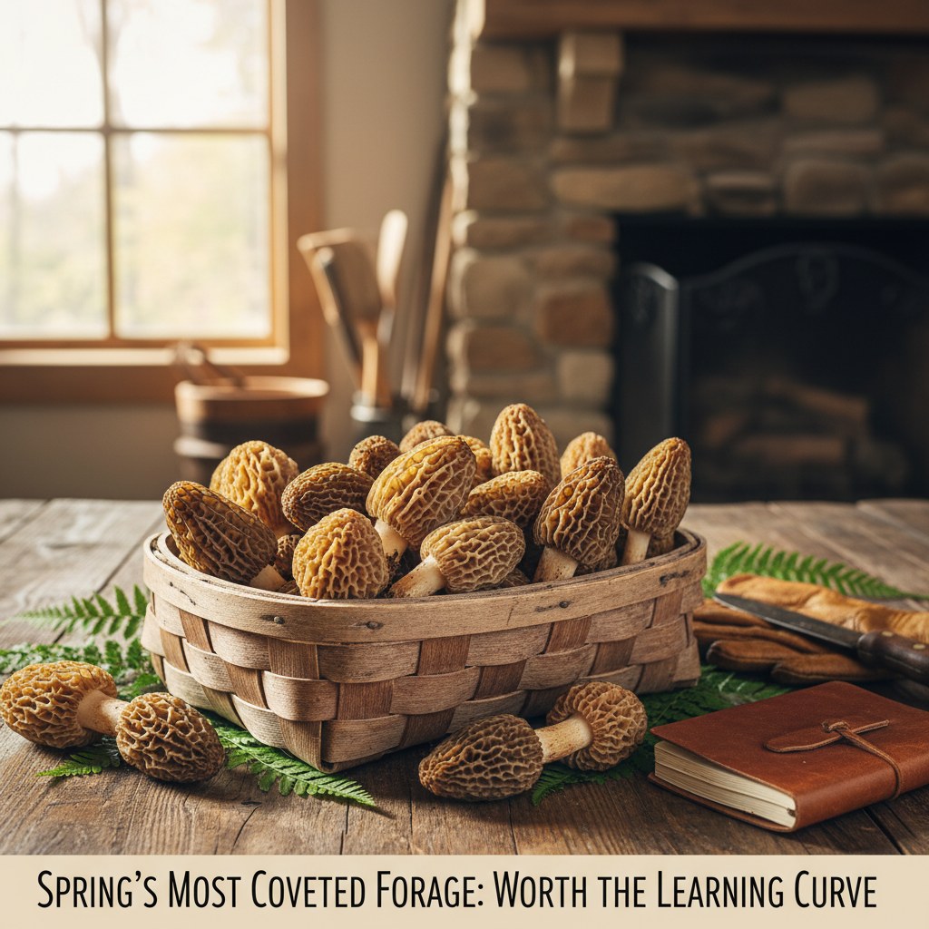 Morels (Morchella species) — homesteading