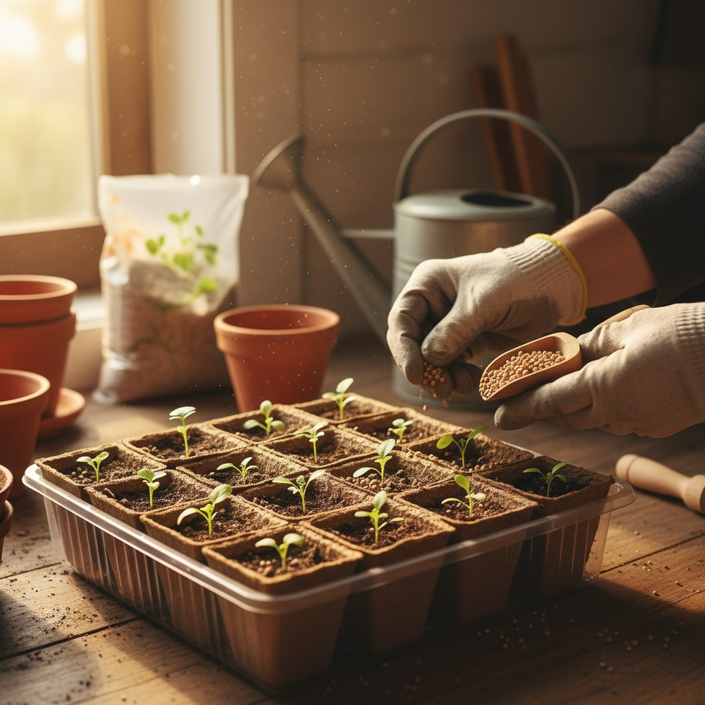 Fertilizing Seedlings: When and How Much — homesteading