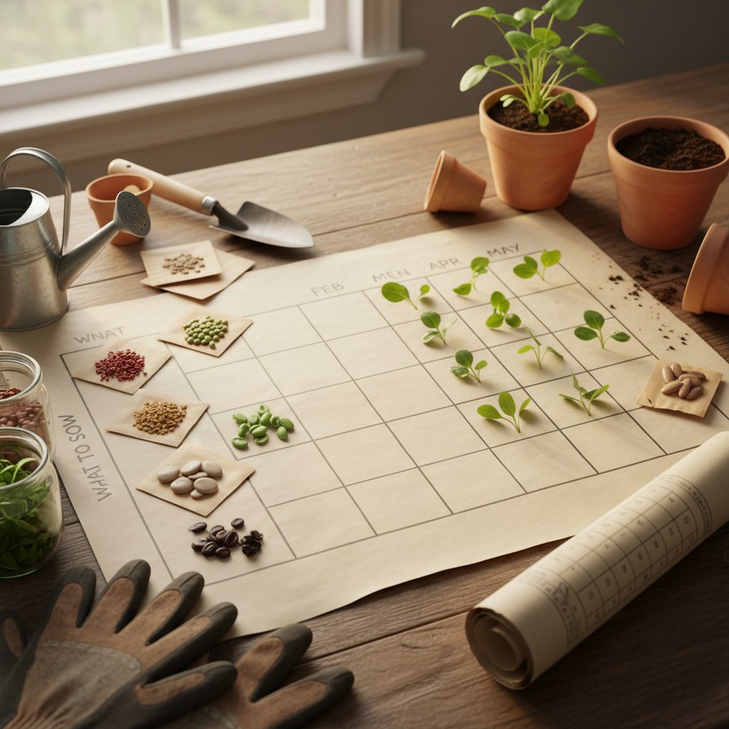 Seed Starting Schedule: What to Sow and When — homesteading