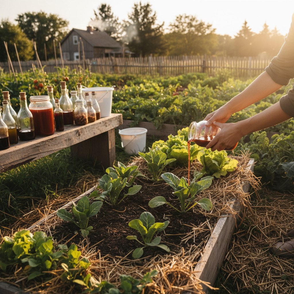 How to Apply KNF Inputs in a Home Garden — homesteading