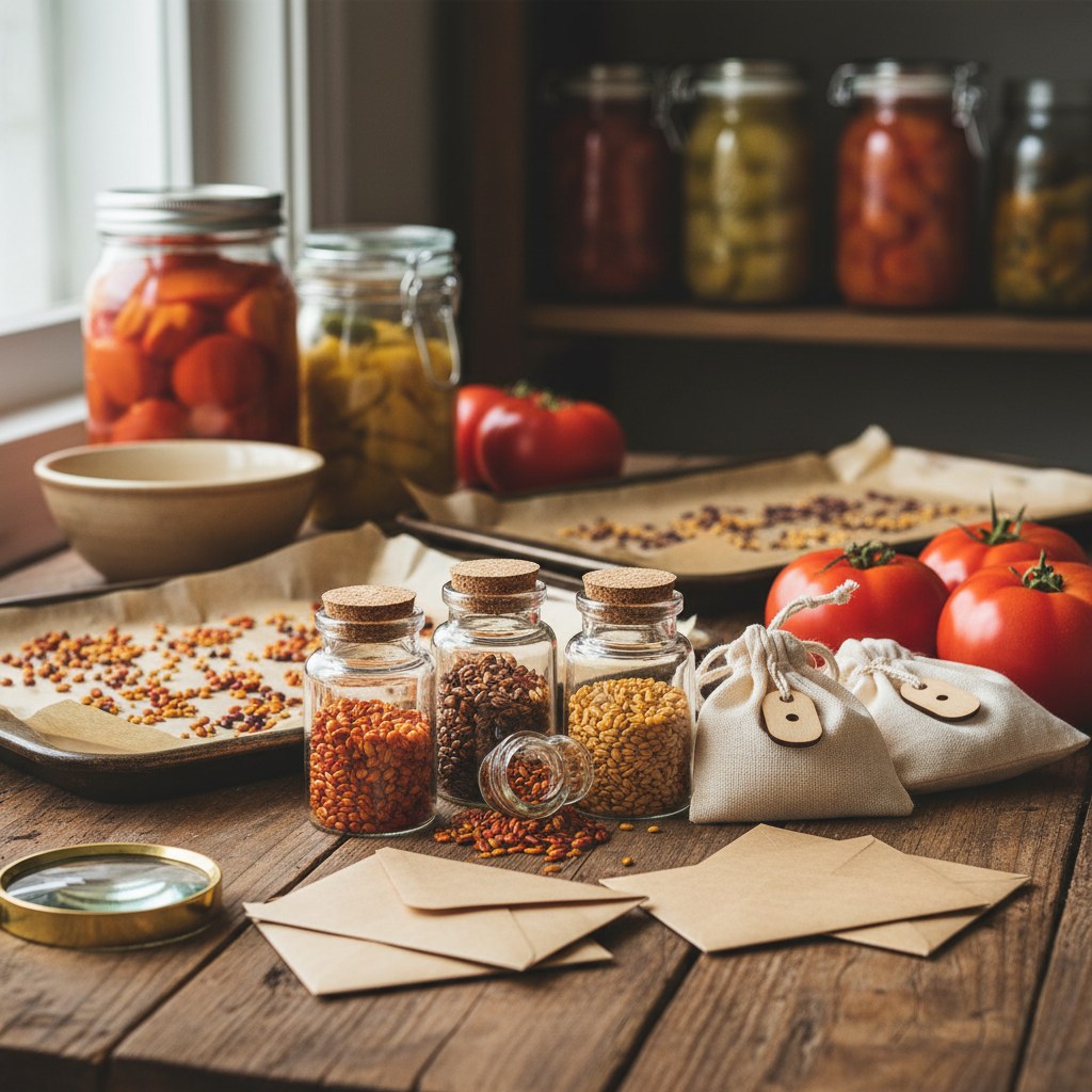 How Should You Store Saved Tomato Seeds for Maximum Viability? — homesteading