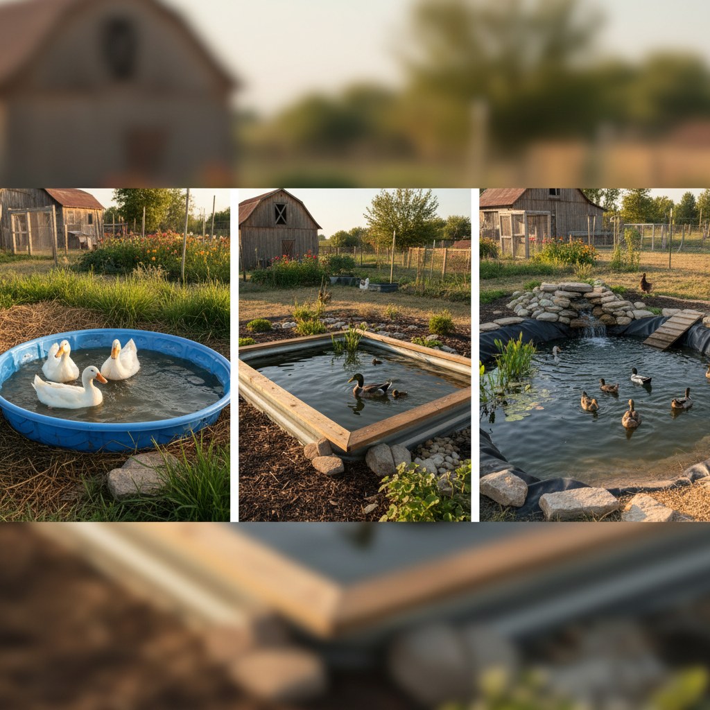 How Much Does Each Type of Duck Pond Cost?, homesteading