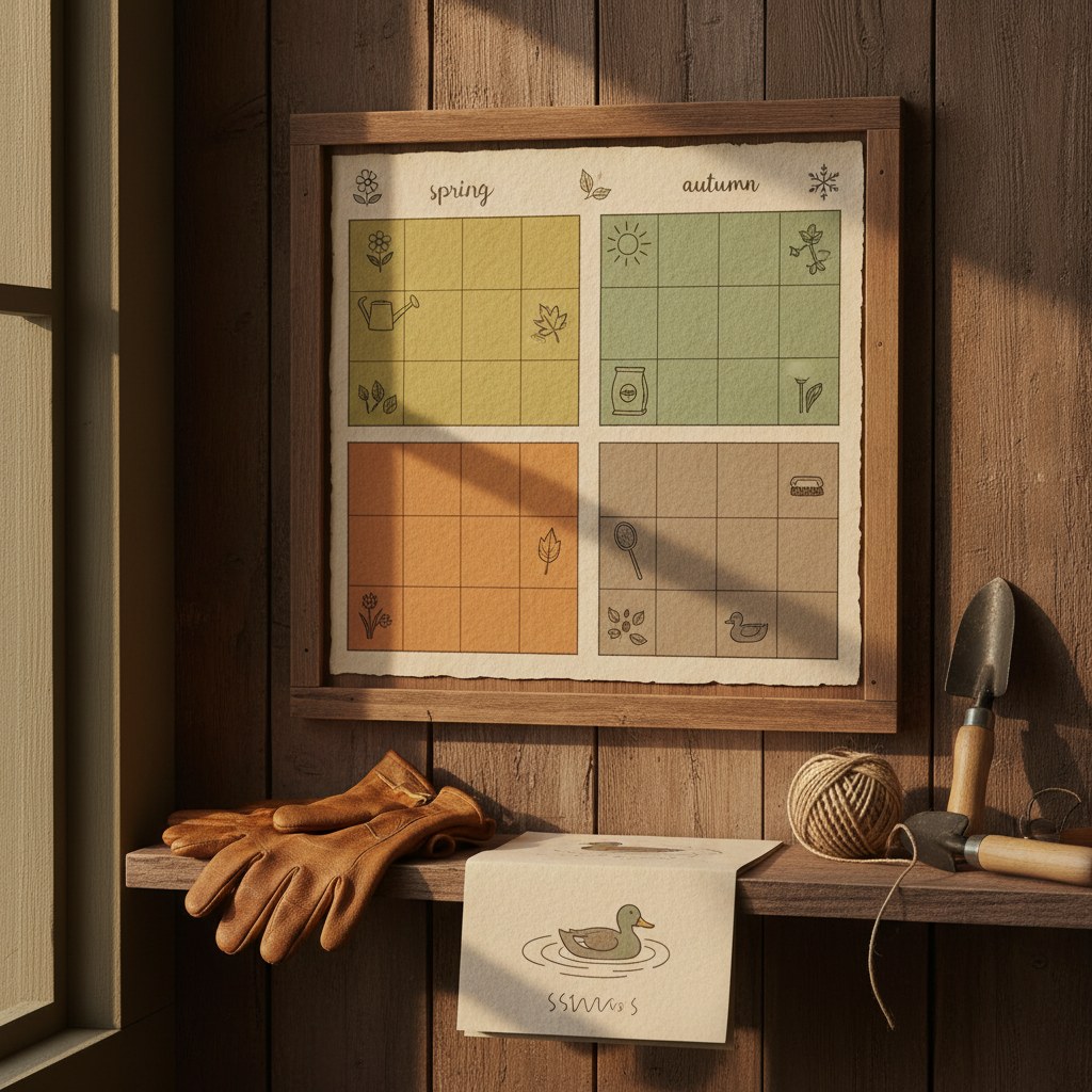 What Does a Duck Pond Maintenance Calendar Look Like?, homesteading
